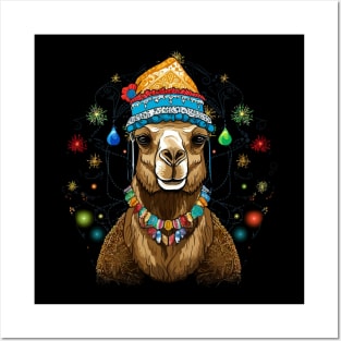 Camel Christmas Posters and Art